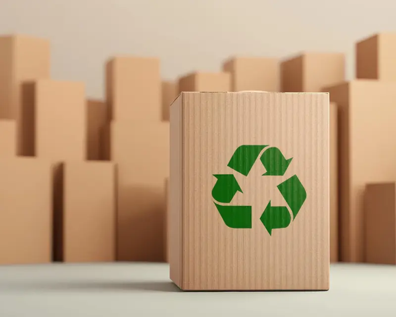 Boites en carton recyclable