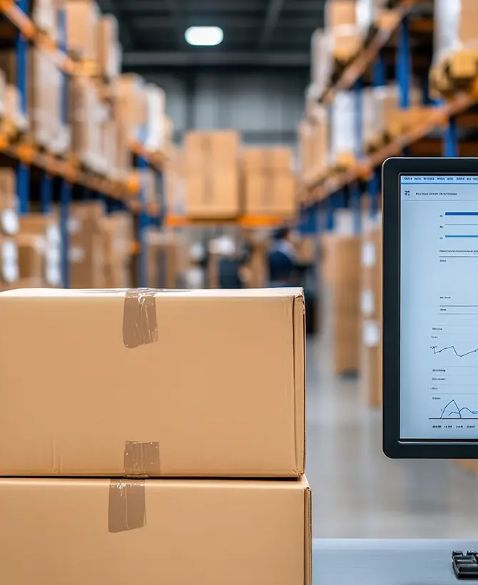 Logiciel de stock dans un entrepôt